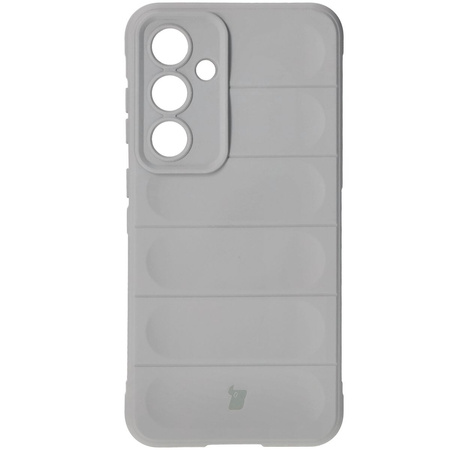Pancerne etui Bizon Case Tur do Galaxy S24 FE, jasnoszare