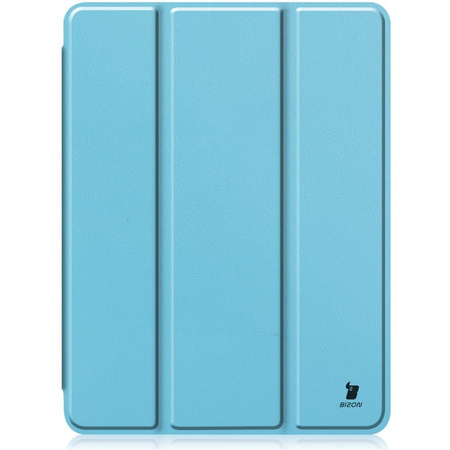 Etui Bizon Case Tab Lizard do iPad Pro 11 2022/2021/2020/2018, błękitne