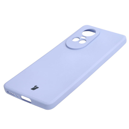 Etui Bizon Case Silicone Sq do Oppo Reno 10 5G, jasnofioletowe