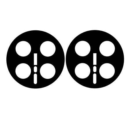 Szkło na aparat Bizon Glass Lens do Honor Magic8 Pro, 2 sztuki