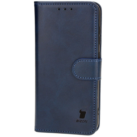 Etui z klapką Bizon Case Pocket do Galaxy S24, granatowe