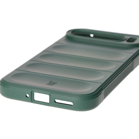 Pancerne etui Bizon Case Tur do Google Pixel 9 Pro XL, ciemnozielone
