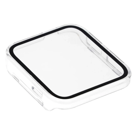 Etui ze szkłem do zegarka Bizon Case+Glass Watch do Garmin Venu X1, przezroczyste