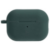 Etui Bizon Case Headphone Silicone do AirPods Pro 2, ciemnozielone