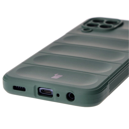 Pancerne etui Bizon Case Tur do Galaxy M33 5G, ciemnozielone