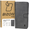 Etui z klapką Bizon Case Pocket do iPhone 16 Pro Max, czarne