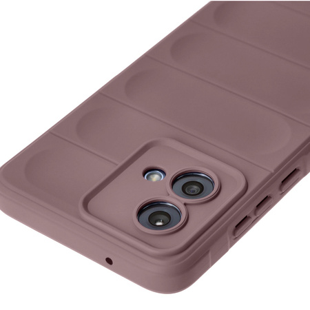Pancerne etui Bizon Case Tur do Motorola Moto G84 5G, jasnofioletowe