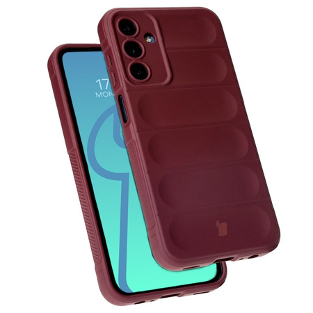 Pancerne etui Bizon Case Tur do Samsung Galaxy M15 5G, ciemnofioletowe