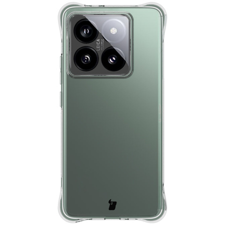 Etui + 2x szkło Bizon Case Clear Pack do Xiaomi 14T Pro, przezroczyste