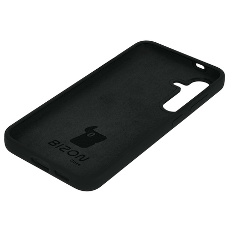 Silikonowe etui Bizon Soft Case do Galaxy S24, czarne