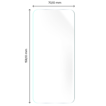 Folia hydrożelowa na ekran Bizon Glass Hydrogel Front Duo do Galaxy M33 5G, 2 sztuki