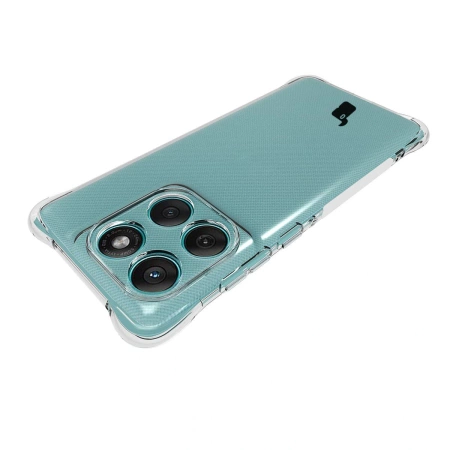 Elastyczne etui + 2x folia na ekran Bizon Case Clear Pack do Motorola Edge 60 / 60 Fusion