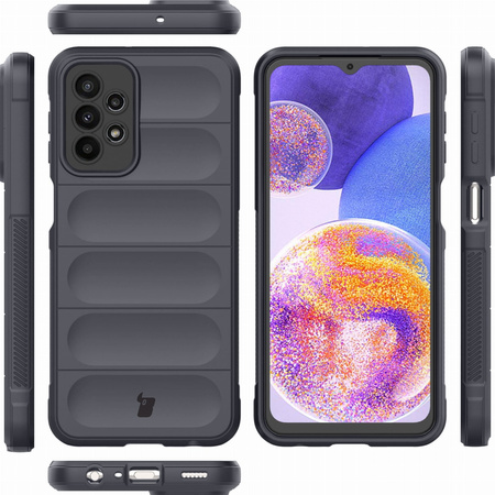 Pancerne etui Bizon Case Tur do Galaxy A23 4G / 5G, szare