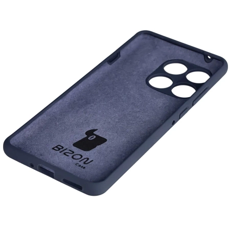 Silikonowe etui Bizon Soft Case do Motorola Edge 60 Pro, ciemnoniebieskie