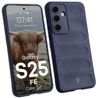 Pancerne etui Bizon Case Tur do Galaxy S25 FE, granatowe
