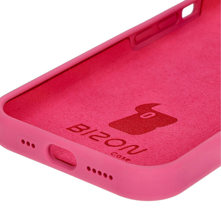 Etui silikonowe Bizon Soft Case do iPhone 15, fuksja