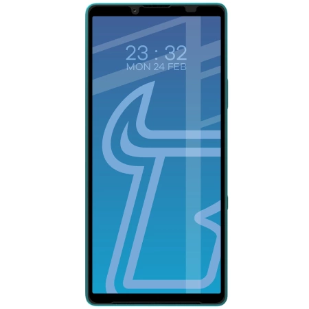 Szkło hartowane Bizon Glass Edge 2 do Sony Xperia 10 VII, czarna ramka