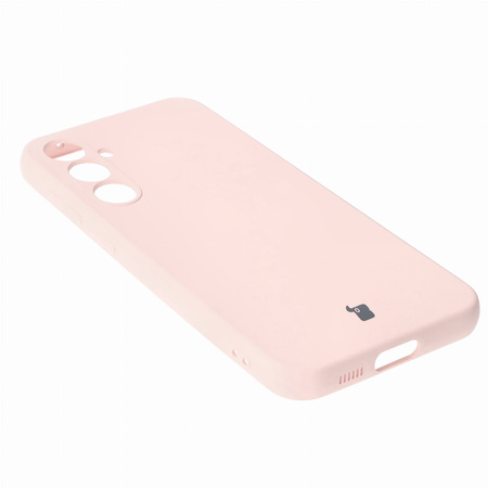 Etui Bizon Case Silicone do Galaxy S23 FE, jasnoróżowe