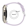 Silikonowy pasek Bizon Strap Watch Silicone do Apple Watch 38/40/41/42 mm, burgundowy