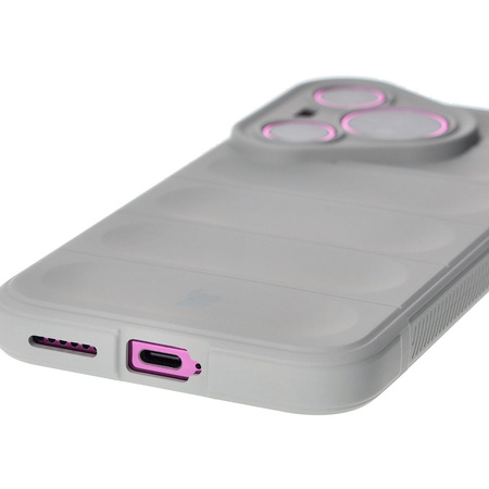 Pancerne etui Bizon Case Tur do Huawei Pura 70, jasnoszare