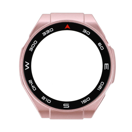 Etui Bizon Case+Glass Set do Huawei Watch Ultimate, różowozłote