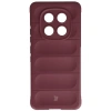 Pancerne etui Bizon Case Tur do Xiaomi Redmi Note 15 4G, burgundowe