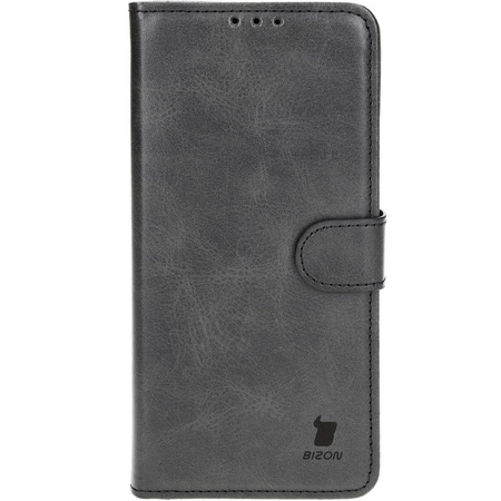 Etui z klapką Bizon Case Pocket do iPhone 16 Pro Max, czarne