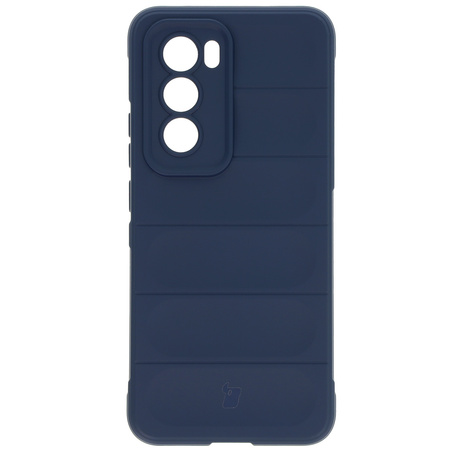 Pancerne etui Bizon Case Tur do Oppo Reno 12, granatowe