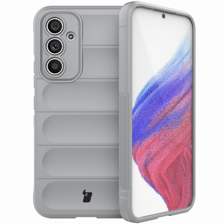 Pancerne etui Bizon Case Tur do Galaxy A54 5G, jasnoszare