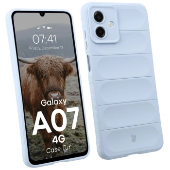 Pancerne etui Bizon Case Tur do Galaxy A07 4G, jasnoniebieskie