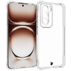 Elastyczne etui + 2x folia na ekran Bizon Case Clear Pack do Oppo Reno12 Pro, przezroczyste