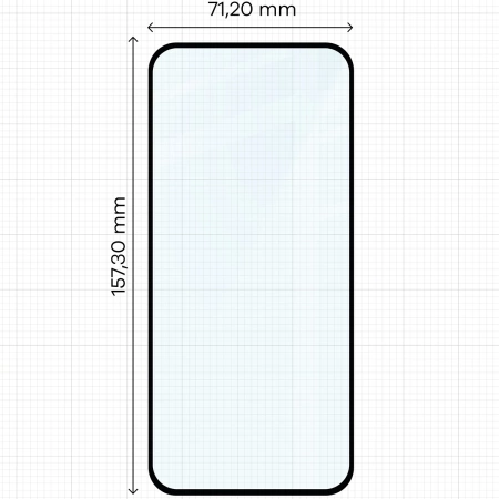 Szkło hartowane Bizon Glass Edge 2 do Galaxy S25 Ultra, czarna ramka