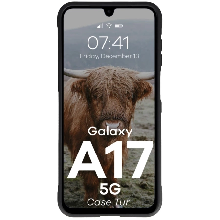 Pancerne etui Bizon Case Tur do Galaxy A17 5G, czarne