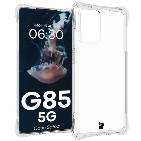 Elastyczne etui Bizon Case Salpa do Motorola Moto G85 5G, przezroczyste