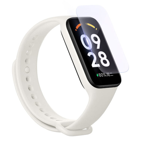 Folia hydrożelowa na ekran Bizon Glass Watch Hydrogel Duo do Redmi Smart Band 2 / Xiaomi Mi Band 8 Active, 2 sztuki