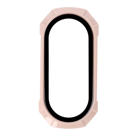 Etui Bizon Case Watch Adamo do Xiaomi Mi Smart Band 8, różowe