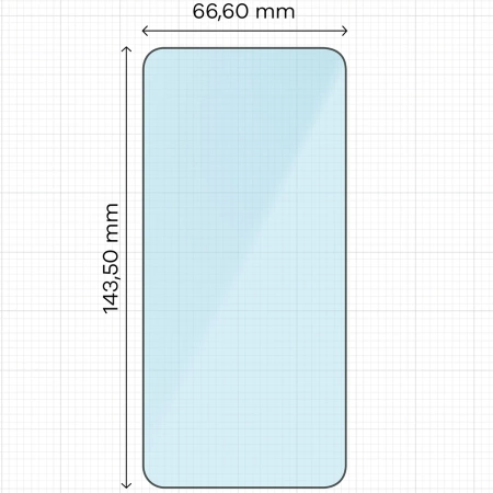Szkło ochronne 2.5D Bizon Smart Glass do Galaxy S24, 3 sztuki