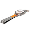 Pasek Bizon Strap Watch Urban do Apple Watch 44/45/46/49 mm, czarno-biała pepitka