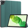 Etui z klapką Bizon Case Tab Croc do Realme Pad 2 11.5, ciemnozielone