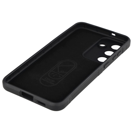 Pancerne etui Bizon Case Tur do Galaxy S25 FE, czarne