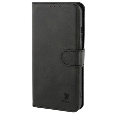 Etui z klapką Bizon Case Pocket do Motorola Edge 50 Neo, czarne