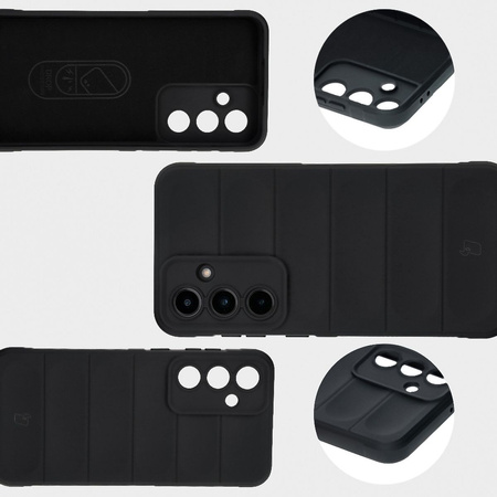 Pancerne etui Bizon Case Tur do Galaxy S24 FE, czarne