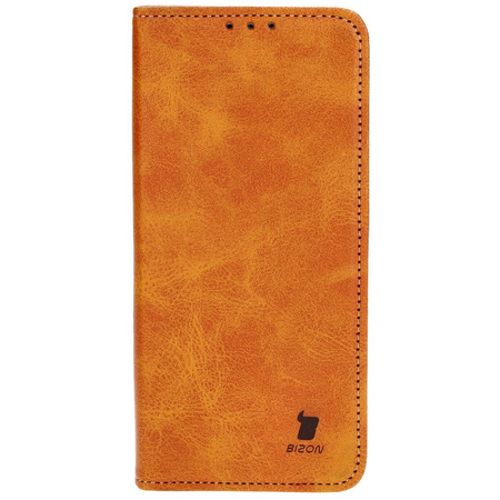 Etui z klapką Bizon Case Pocket Pro do Realme 11 Pro / 11 Pro+, brązowe