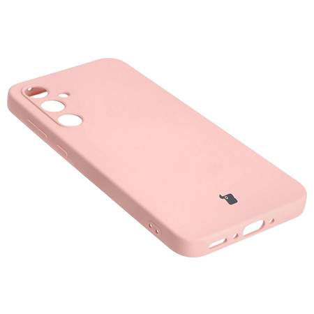 Etui Bizon Case Silicone do Galaxy A35 5G, jasnoróżowe