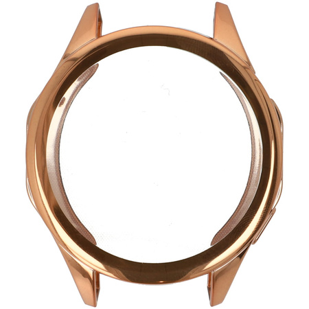 Etui Bizon Case Watch Felipe do Huawei Watch GT 4 46 mm, różowozłote