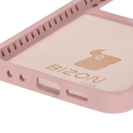 Silikonowe etui Bizon Soft Case do Galaxy Z Flip6, jasnoróżowe