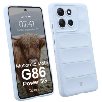 Pancerne etui Bizon Case Tur do Motorola Moto G86 Power 5G, jasnoniebieskie