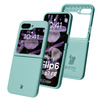 Silikonowe etui Bizon Soft Case do Galaxy Z Flip6, turkusowe