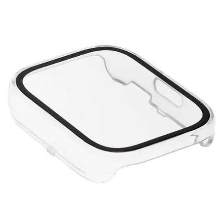 Etui ze szkłem do zegarka Bizon Case Watch Adamo do Xiaomi Redmi Watch 5 Active, przezroczyste