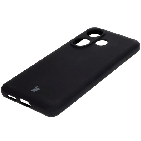 Silikonowe etui Bizon Soft Case do Xiaomi Poco F6, czarne